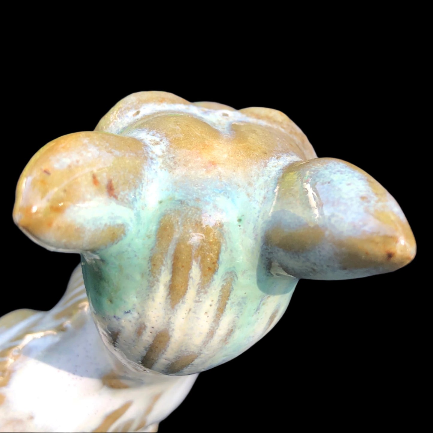 Vintage Miniature Scotty Dog Figurine – Mid Century Japanese Pottery