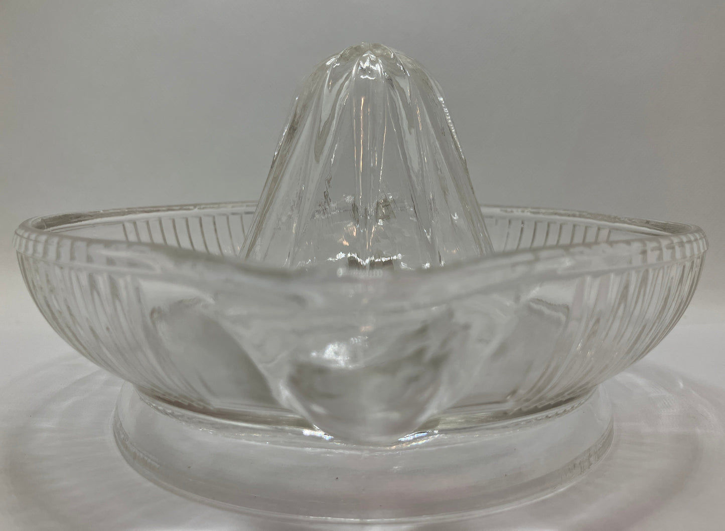 Vintage Clear Glass Juicer