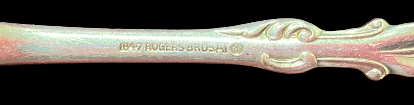 Antique Silver Plate Cake Fork Columbia by Rogers