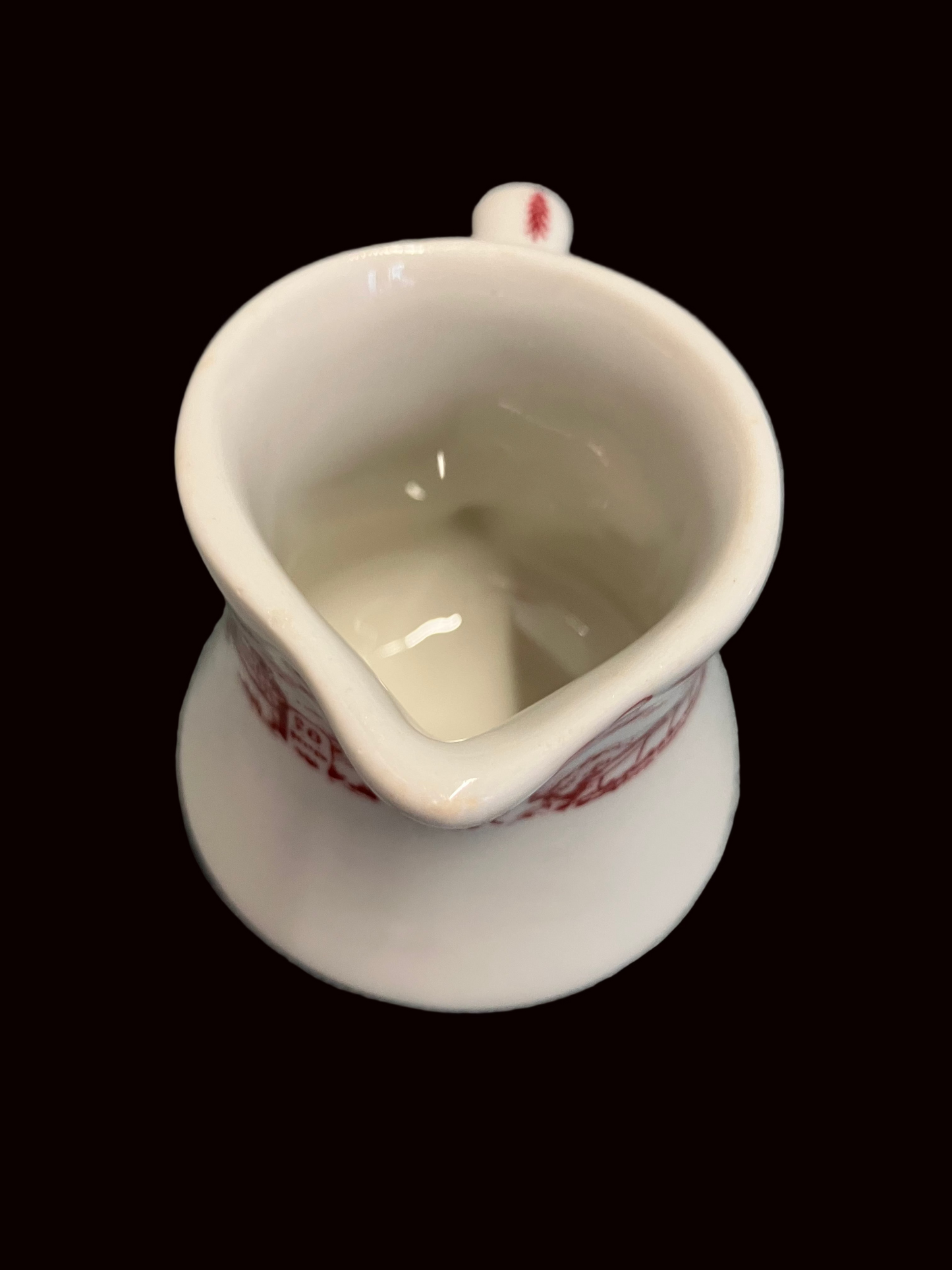 Vintage Howard Johnson’s Porcelain Creamer – Caribe China, Individual Advertising Dinerware, Retro Collectible
