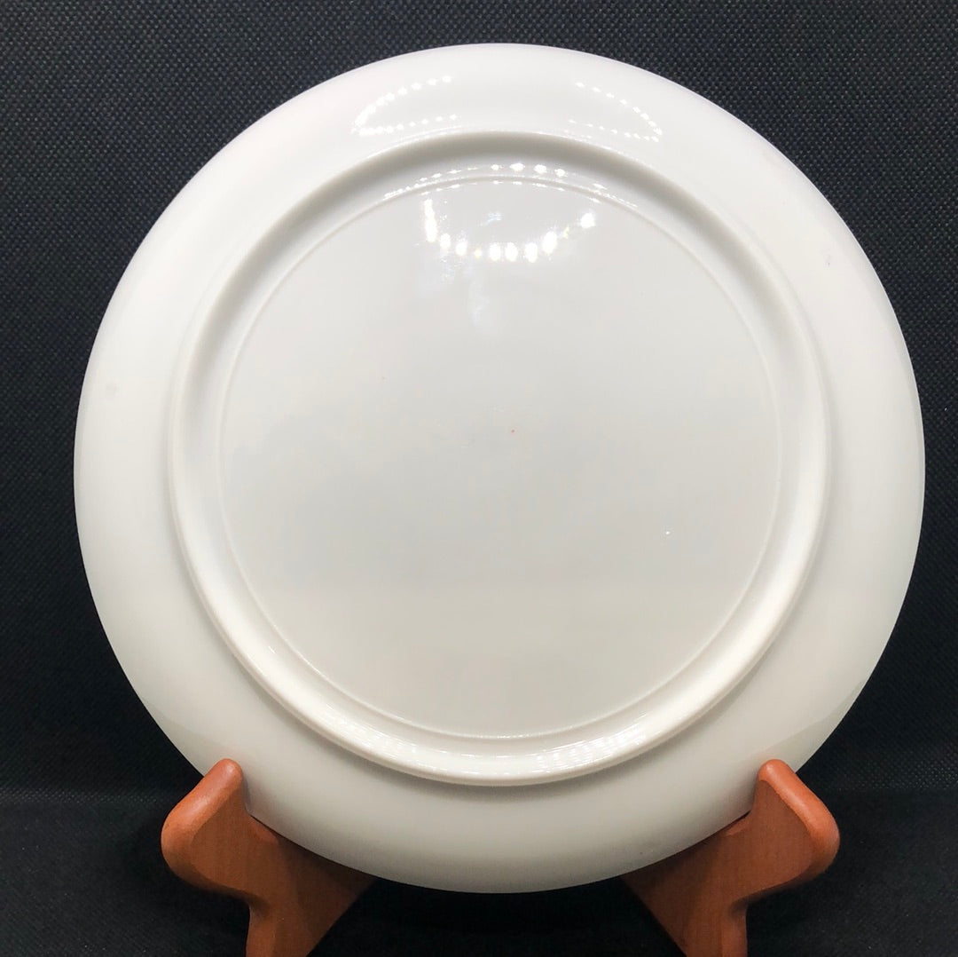 Hand Painted Porcelain Plate by Vi Lane