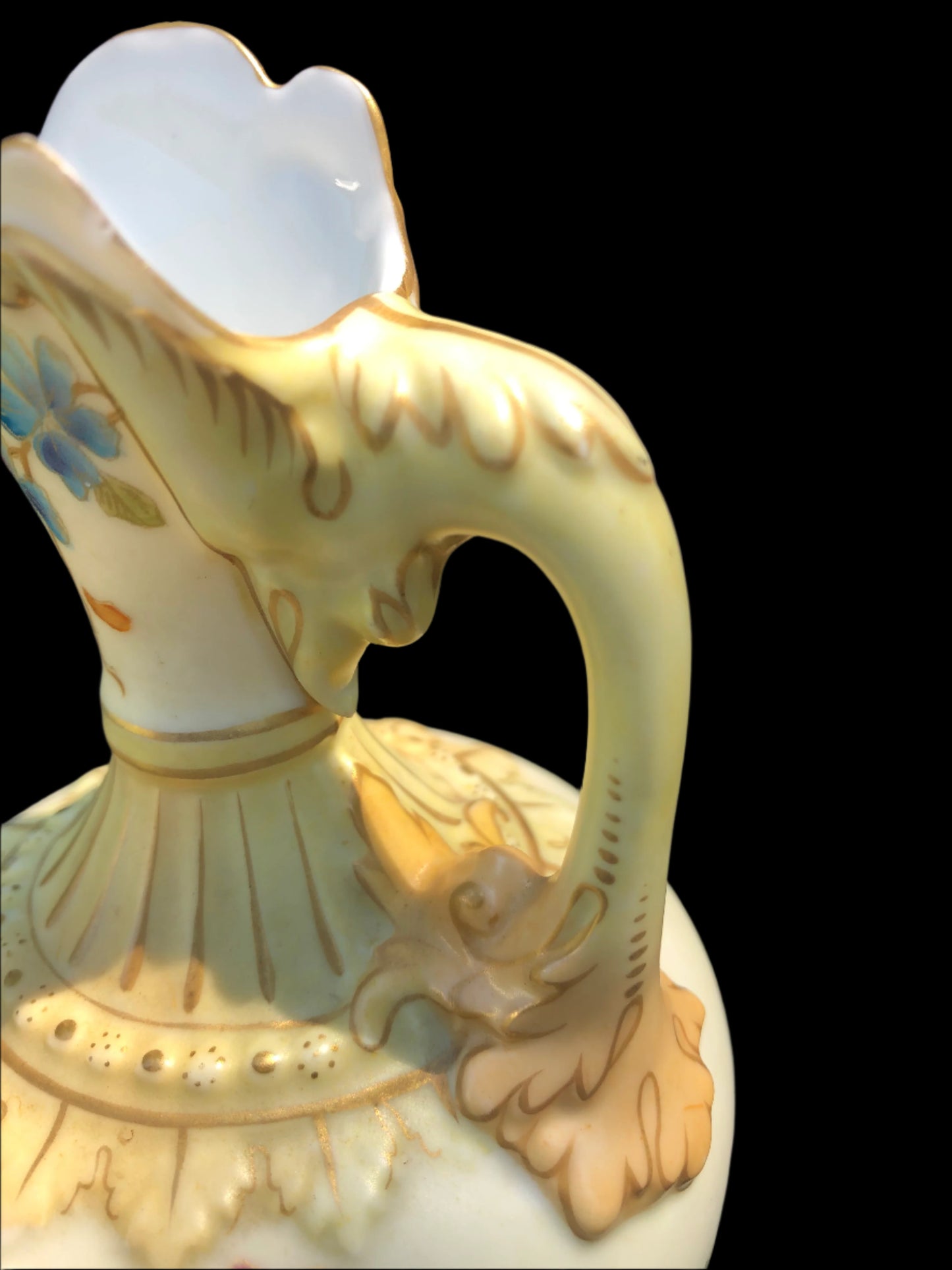 Antique Rudolstadt RW Germany Small Pitcher – Late 1800s
