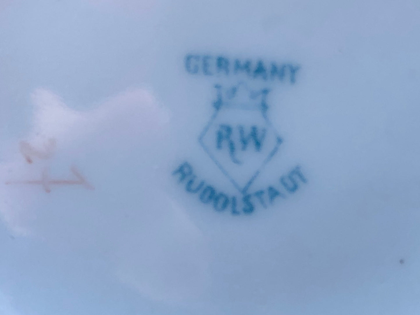 Antique Rudolstadt RW Germany Small Pitcher – Late 1800s