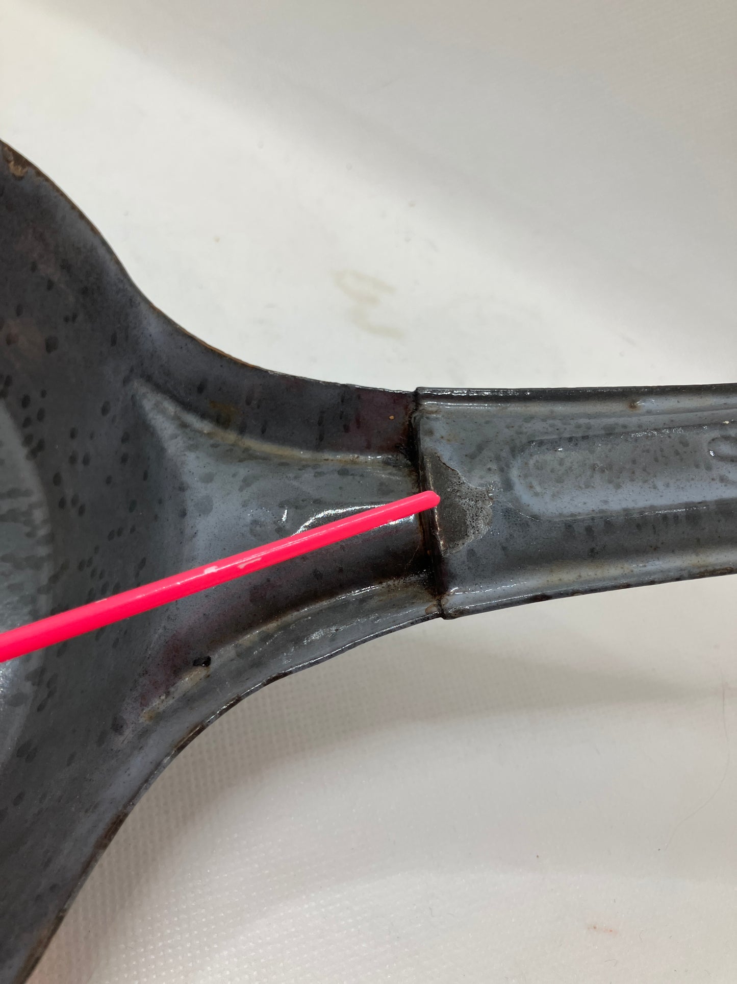 Vintage Savory 9" Graniteware Frying Pan