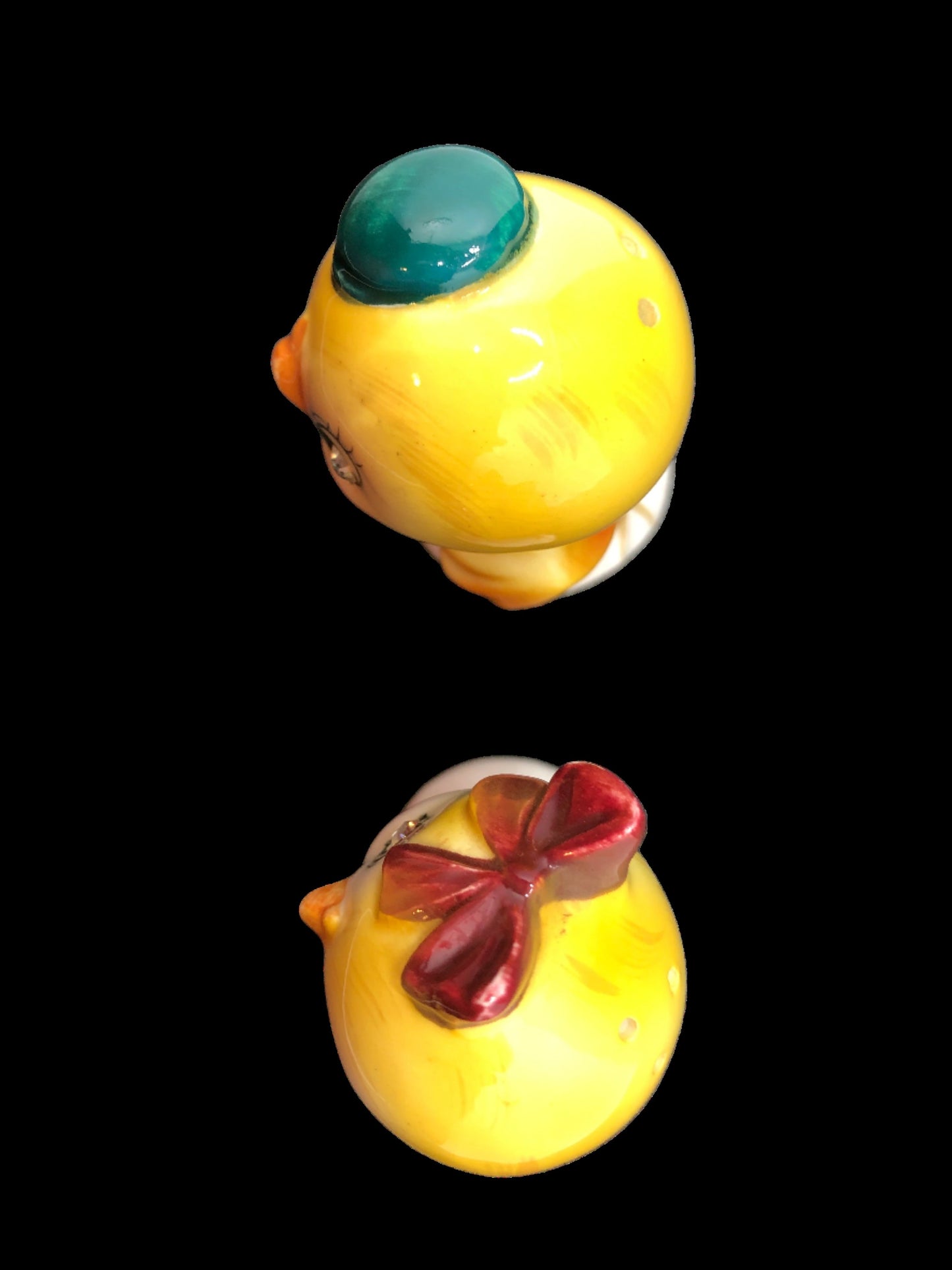 Vintage Salt & Pepper Shakers Mid-Century Modern Chicks