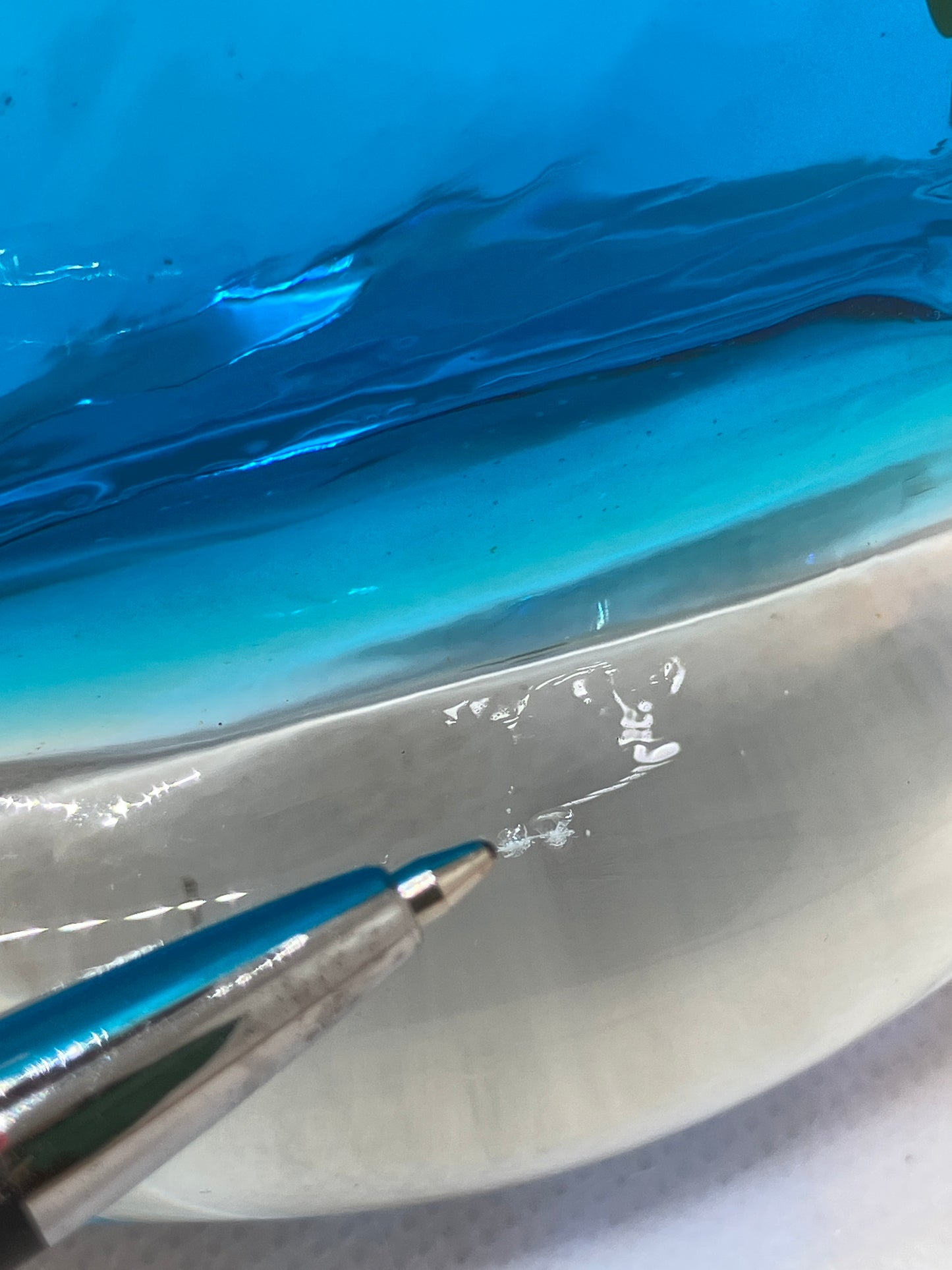 Murano Style Glass Sailboat Paperweight – Vintage 8.5 Inches