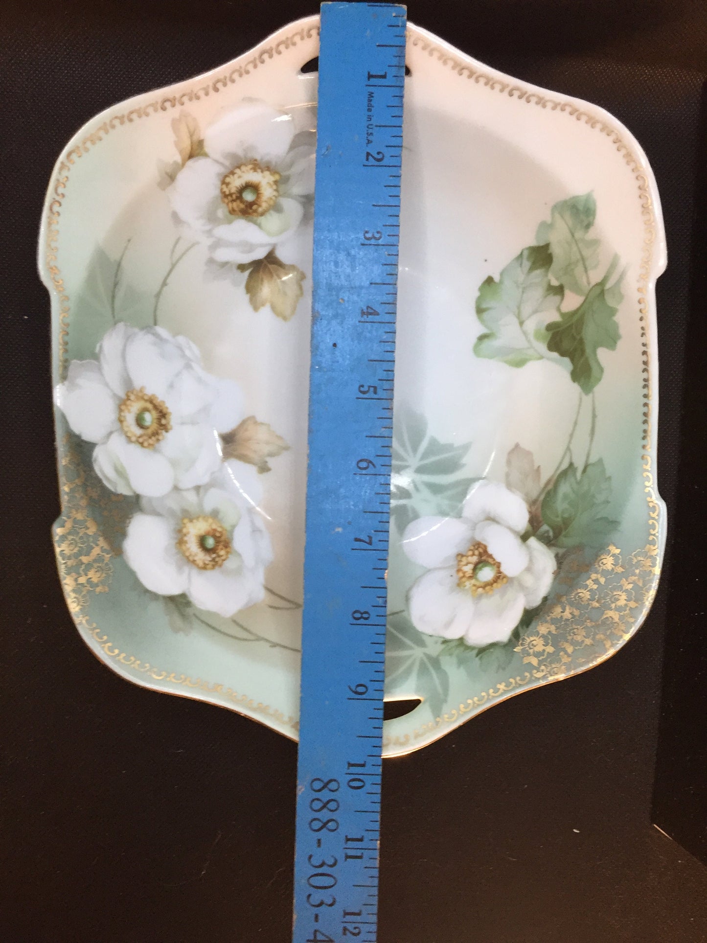 Antique R&S Hand painted Bowl Length