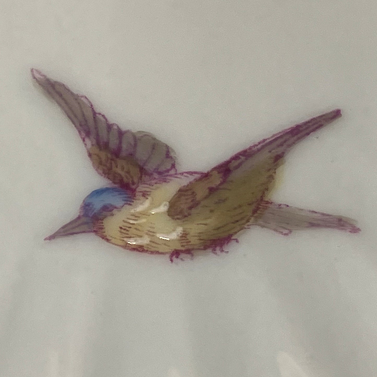 Antique Limoges Berry Bowls Set of 3 - Hand Painted Birds & Flowers |