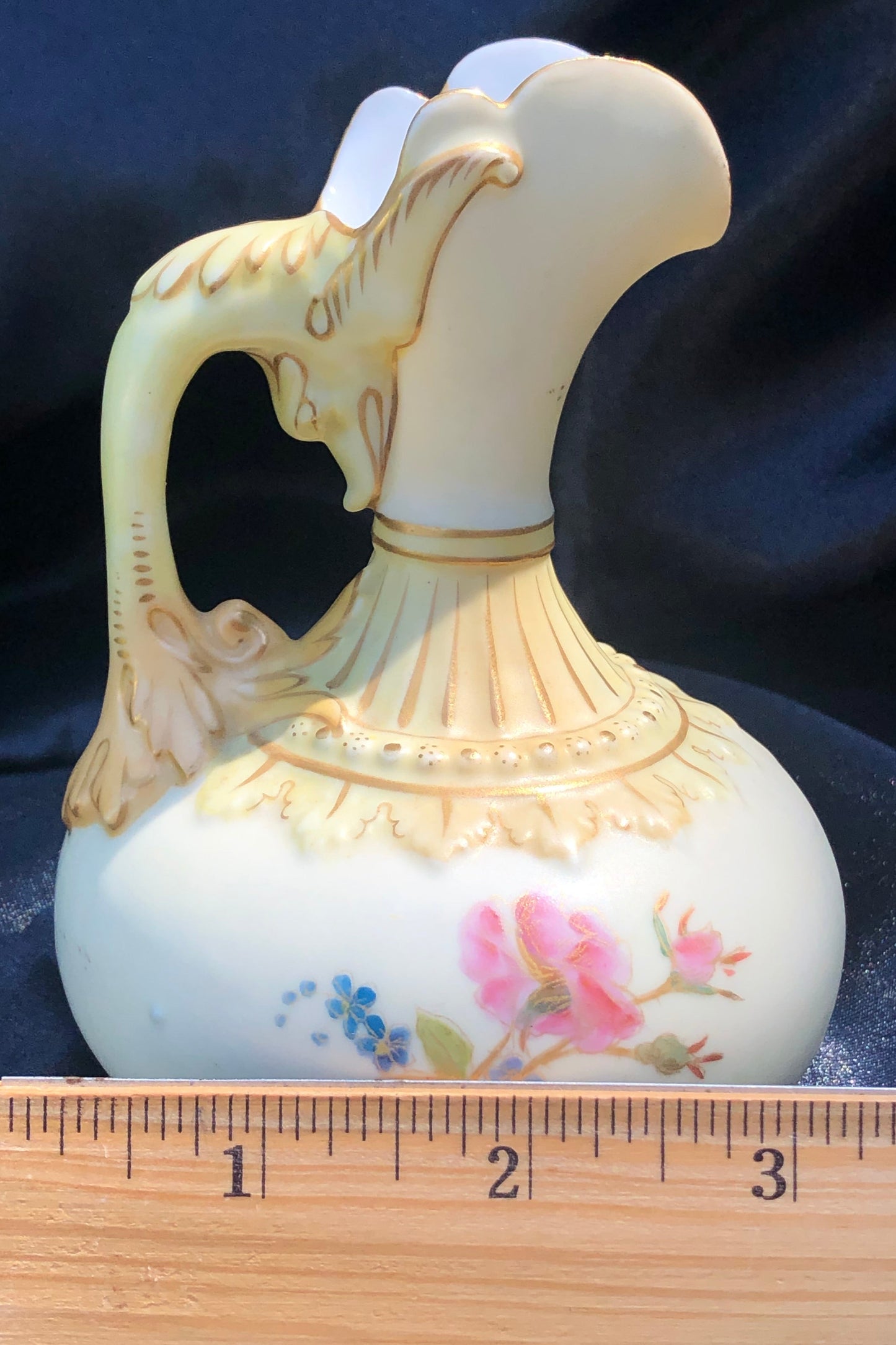 Antique Rudolstadt RW Germany Small Pitcher – Late 1800s