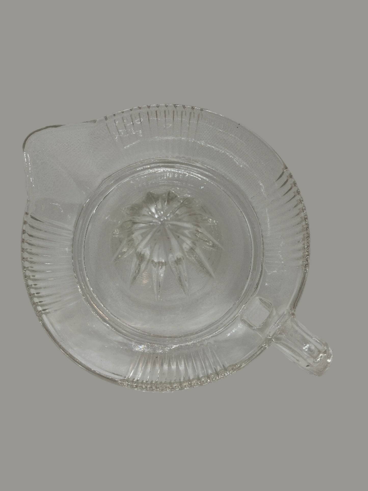 Vintage Clear Glass Juicer