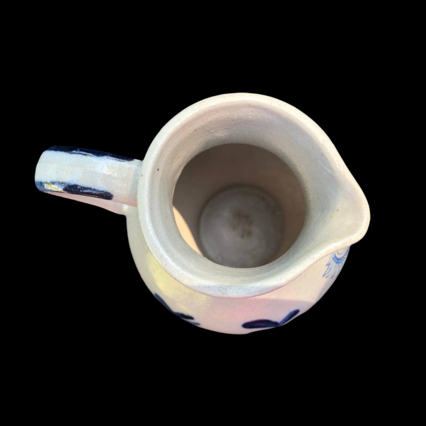 Vintage German Salt Glazed Pottery Pitcher – Frankfurt Am Main Souvenir