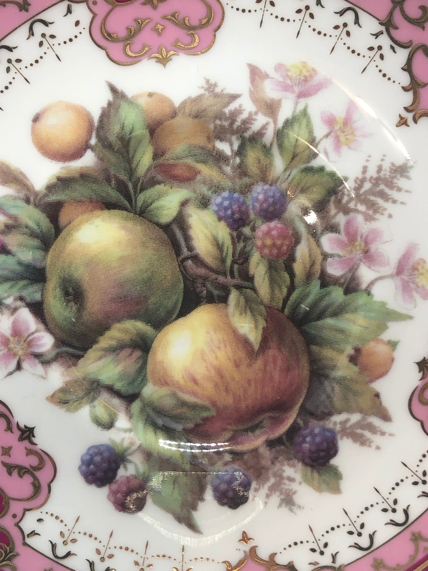 Vintage English Bone China Cup and Saucer from The Chatsworth Collection