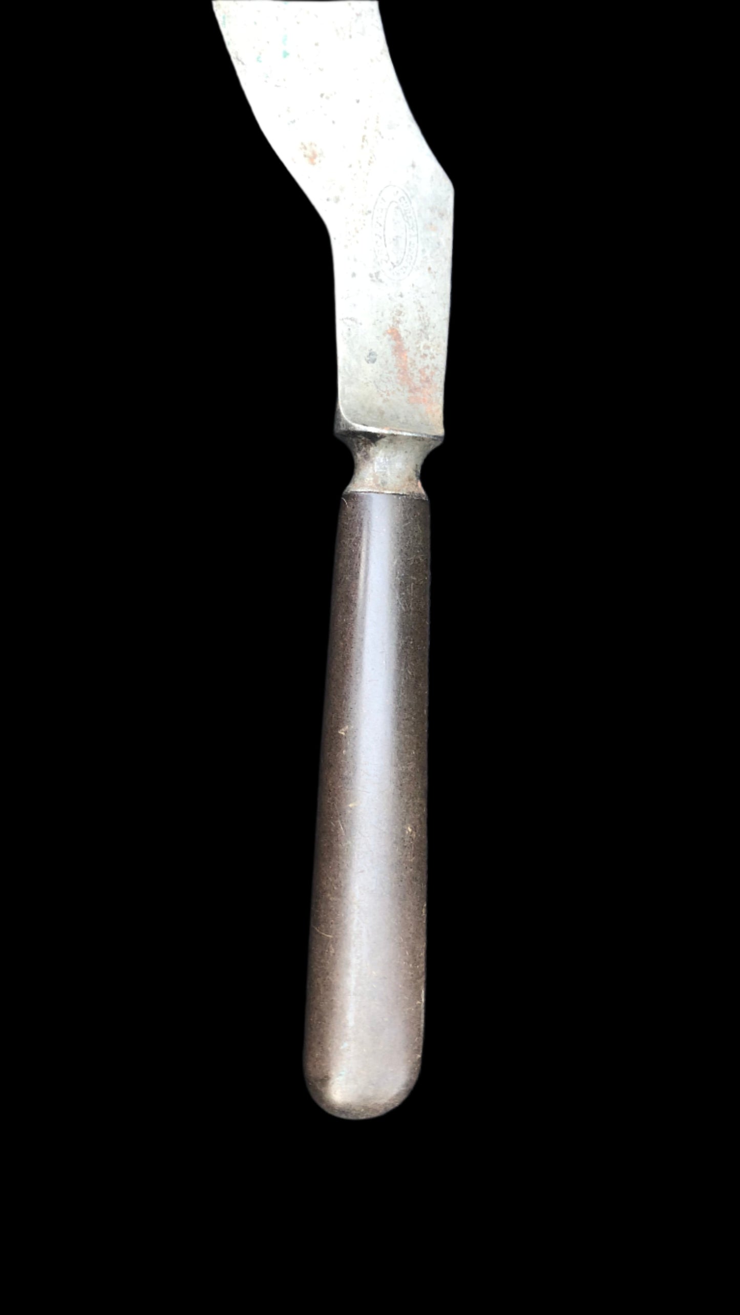 Civil War Era Adaptive Utensils – J. Curley & Brother New York – Rare One-Armed Knife & Fork Combination