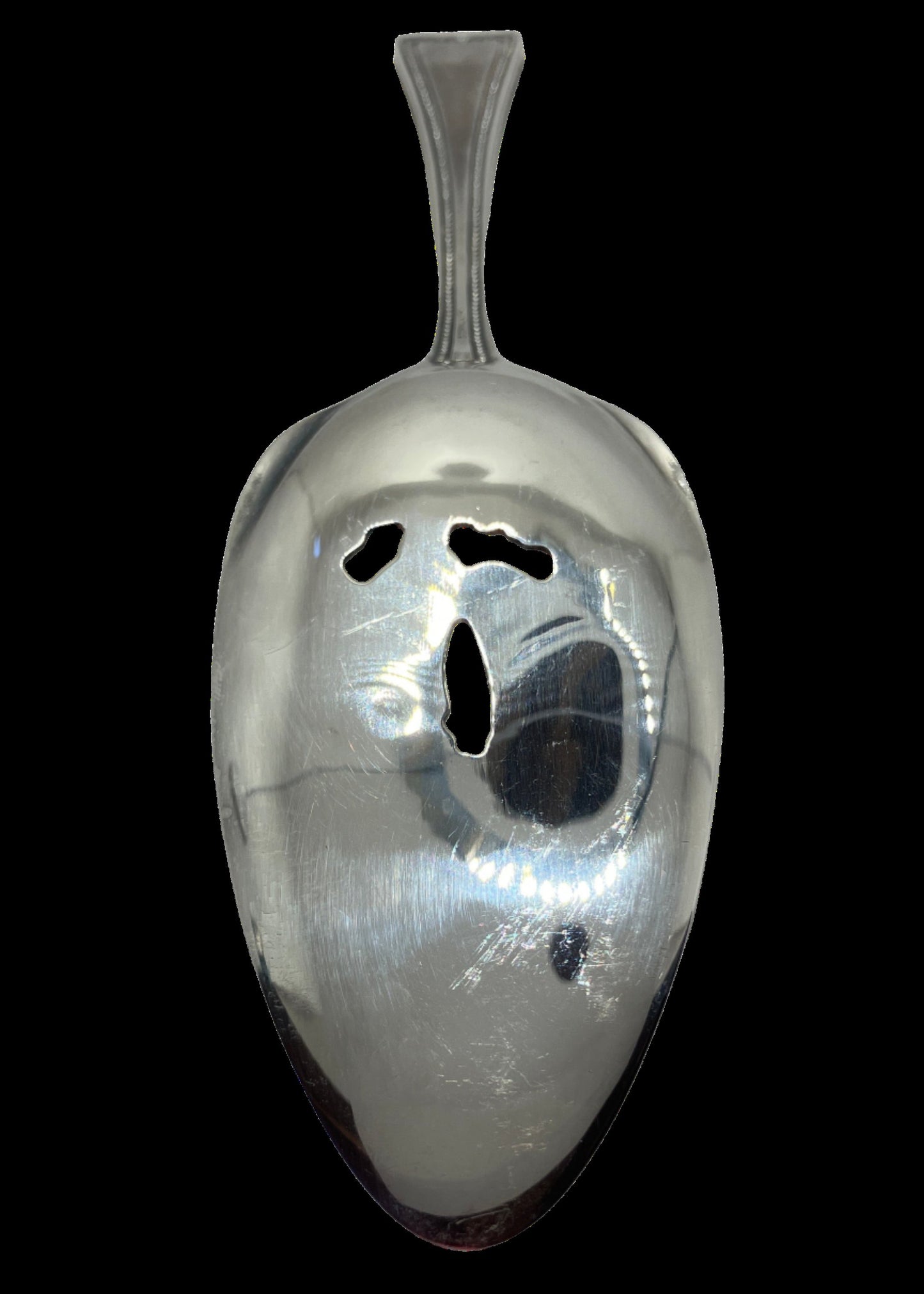 Community Silver Plate Christmas Server