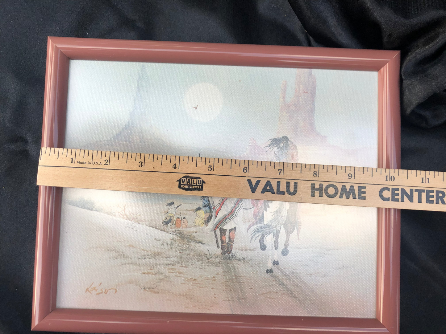 Framed artwork