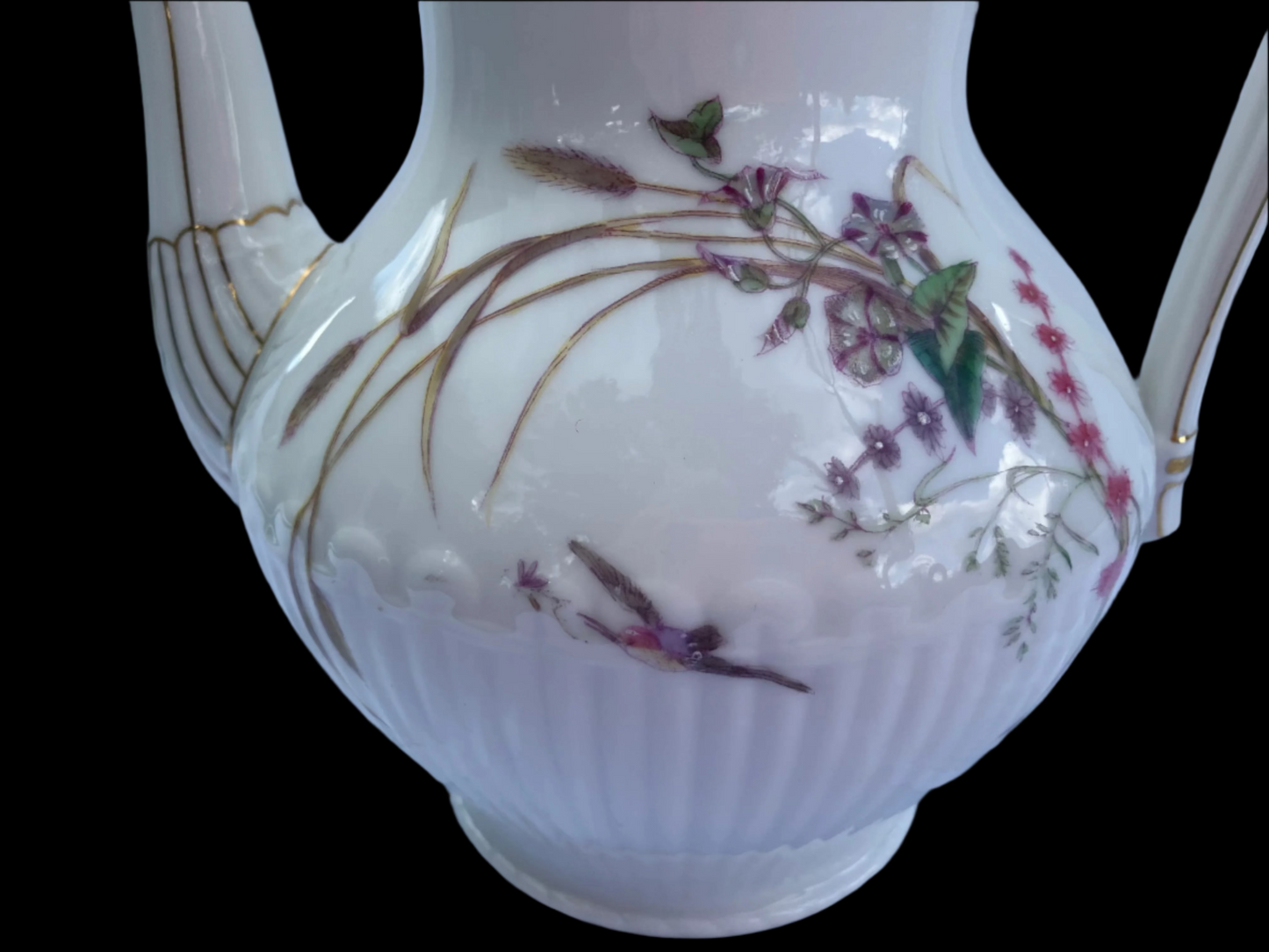 Antique Limoges Depose Teapot – Martial Redon – France – Aesthetic Period