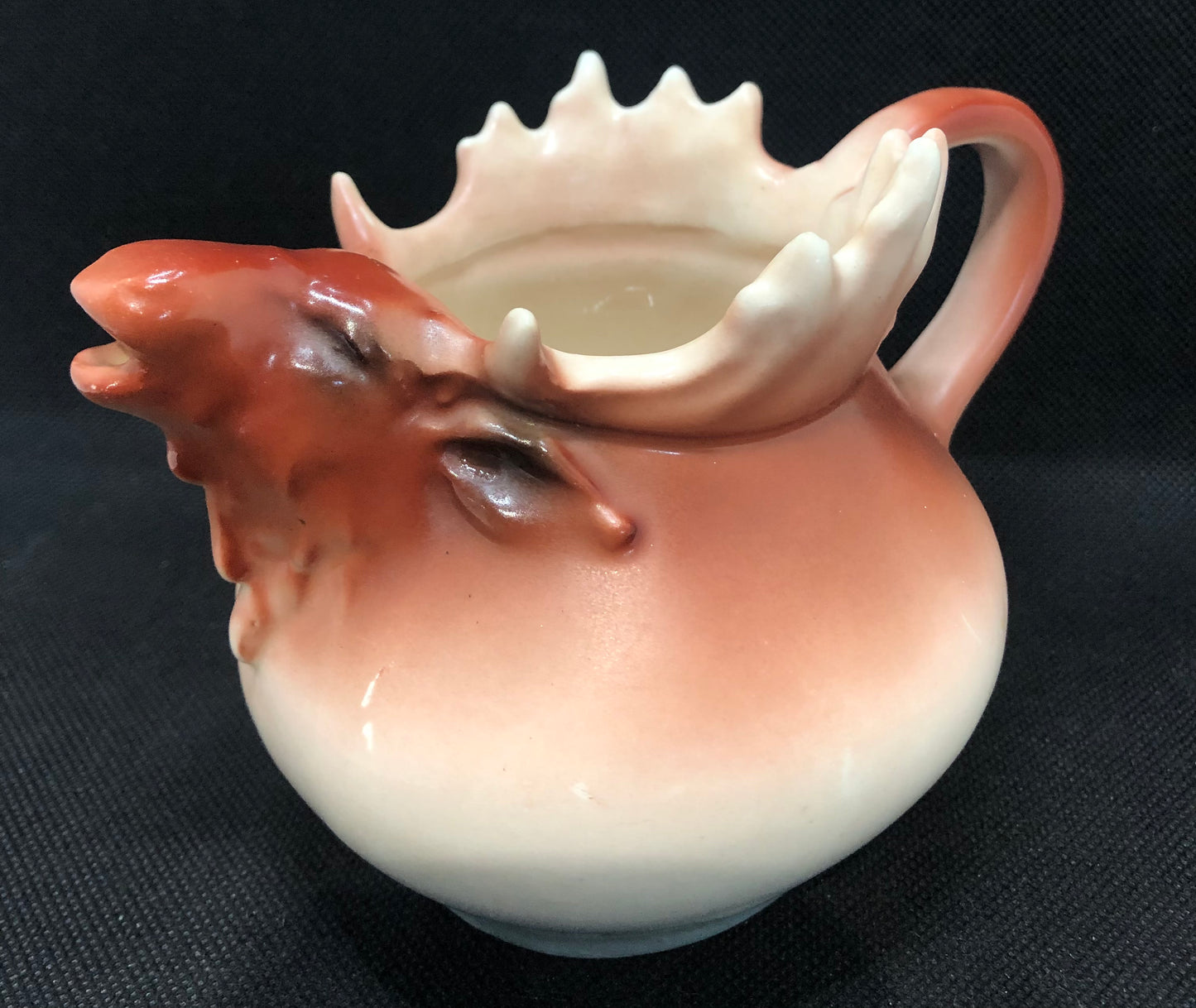 Porcelain Elk Pitcher/Creamer made in Czechoslovakia