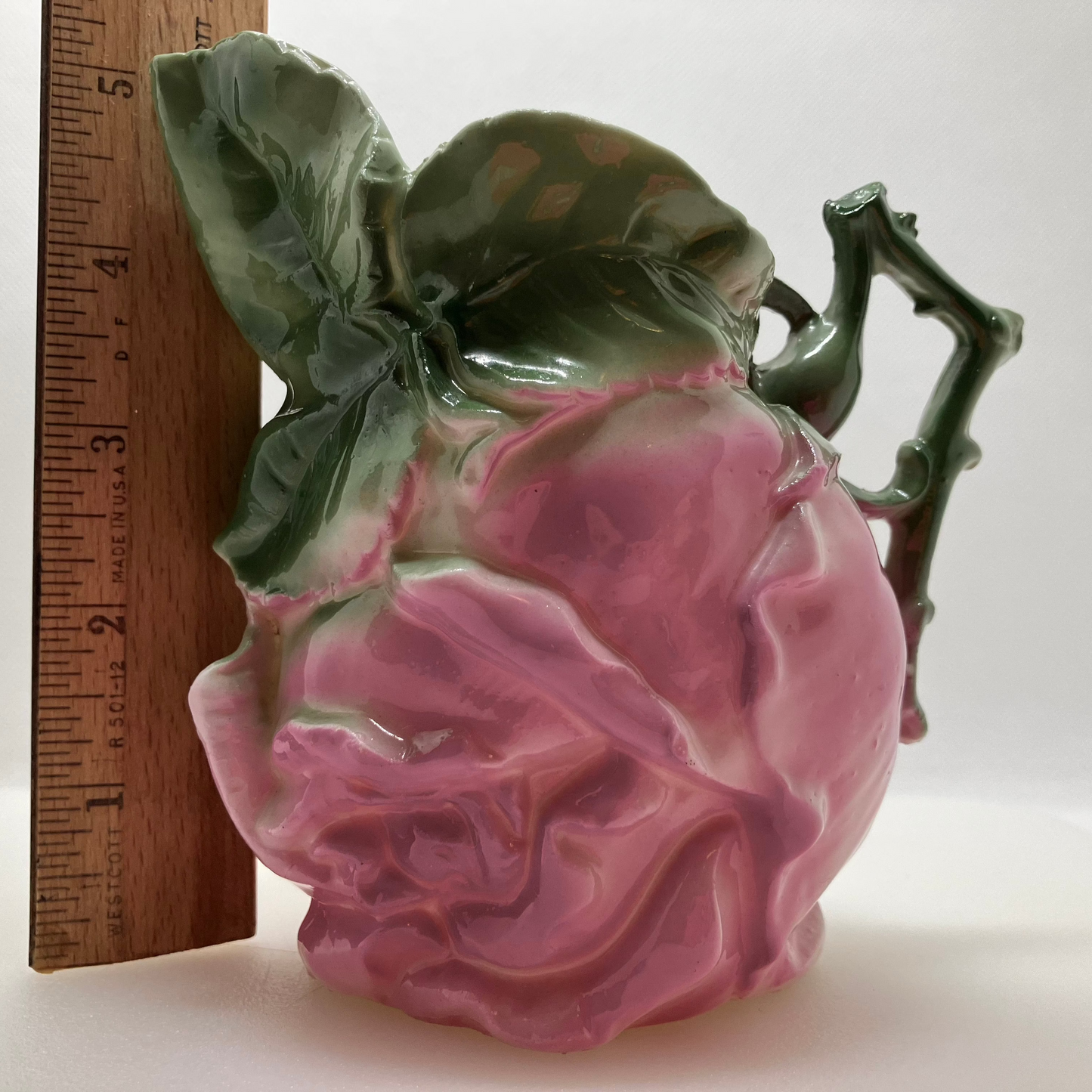 Antique Creamer German Rose