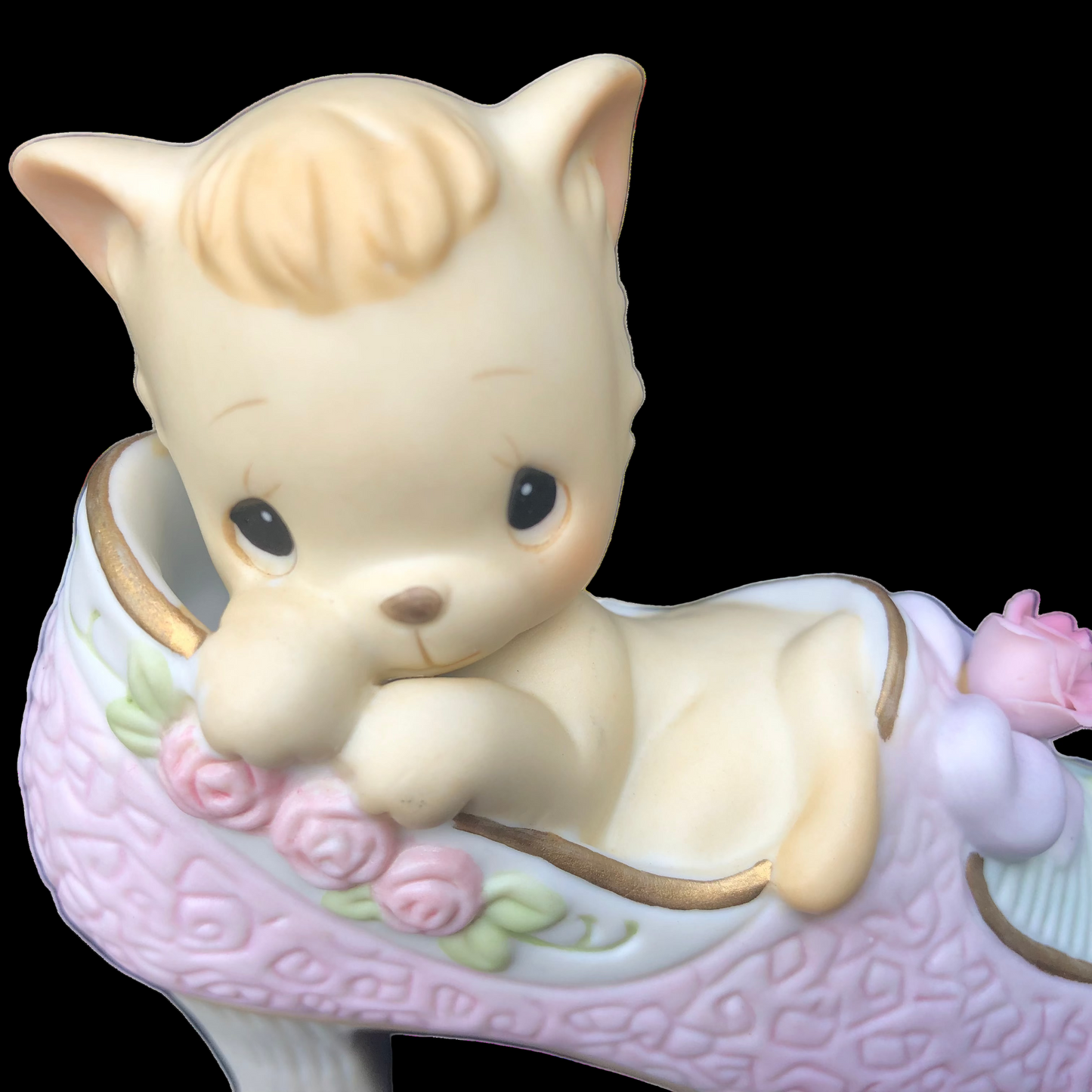 Ginger cat - Precious Moments