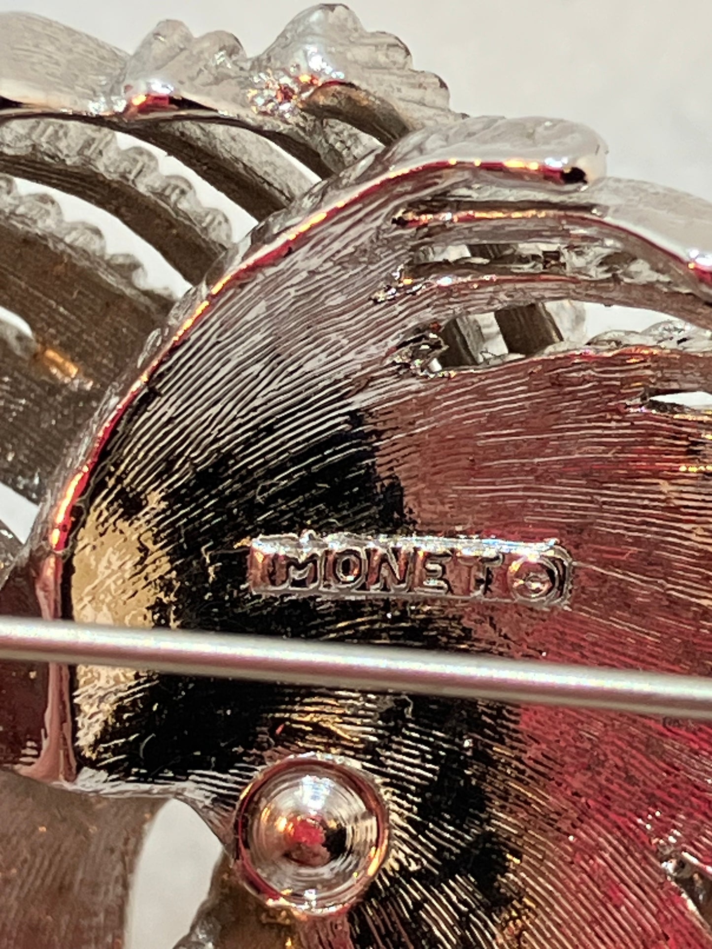 Vintage Monet Brooch and Earring Set