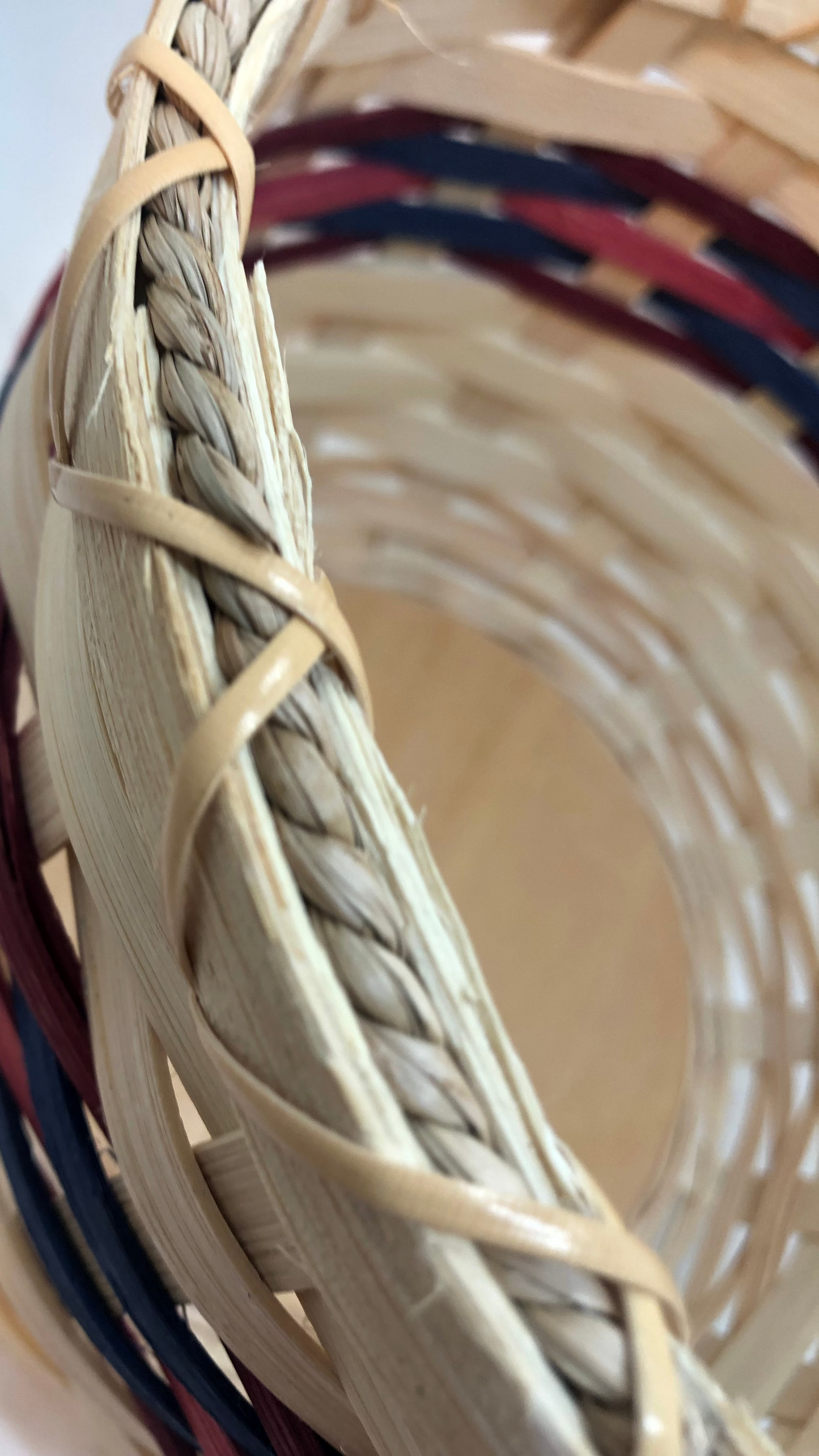 Round Handwoven Basket