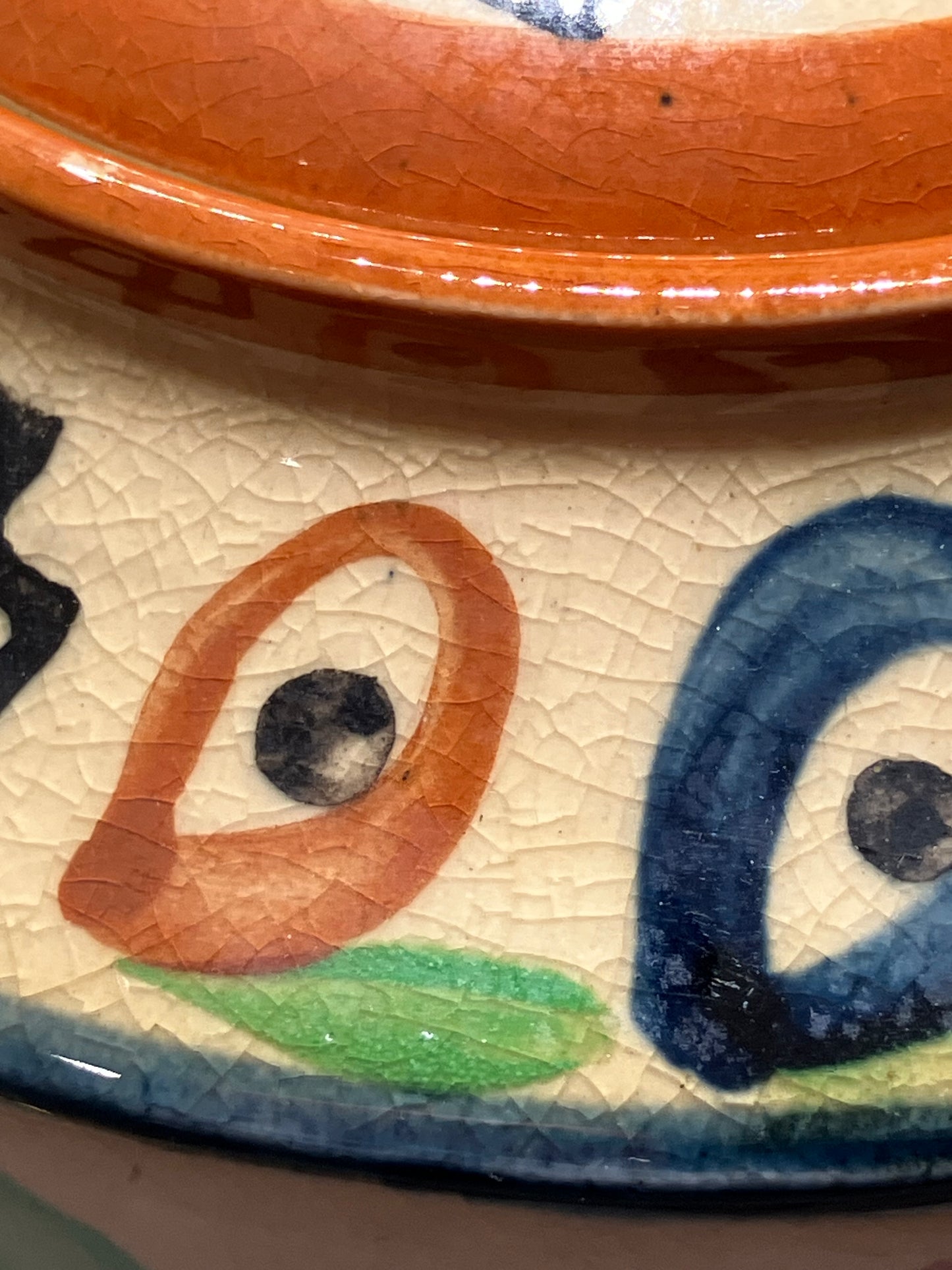 Rare Hotta Yu Shoten Teapot – Bold & Eye-Catching Vintage Décor