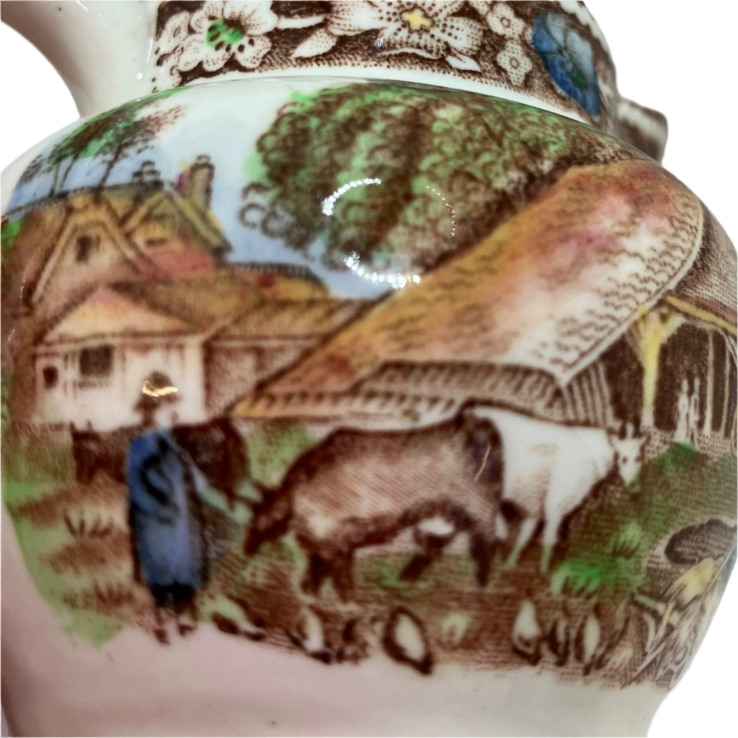 Vintage Midwinter "Rural England" Mini Pitcher – Burslem England