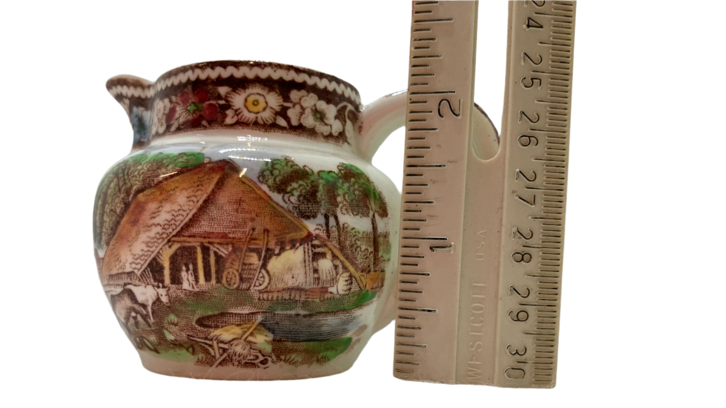 Vintage Midwinter "Rural England" Mini Pitcher – Burslem England