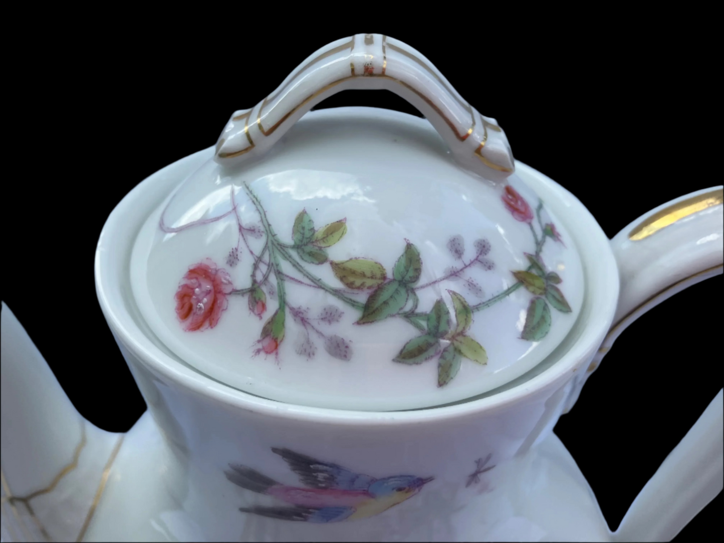 Antique Limoges Depose Teapot – Martial Redon – France – Aesthetic Period