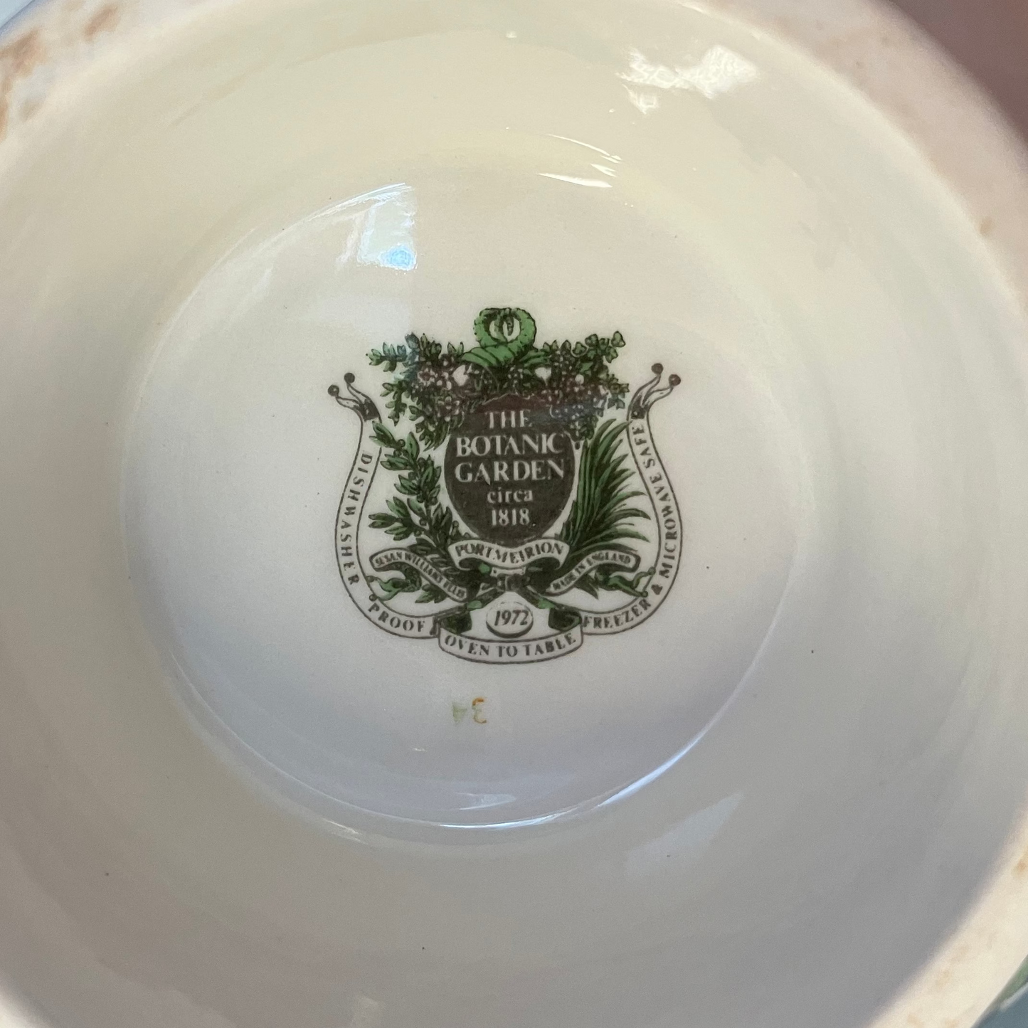 Vintage Portmeirion Botanic Garden Footed Bowl – Rhododendron