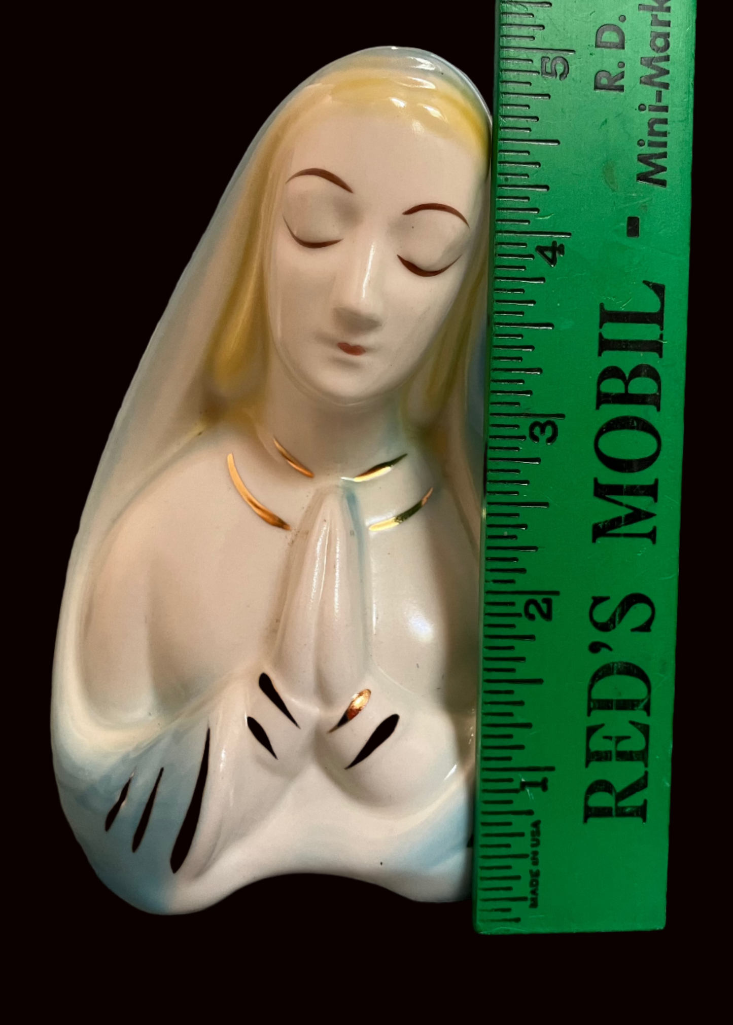 Vintage Mid-Century Blessed Virgin Mary Planter
