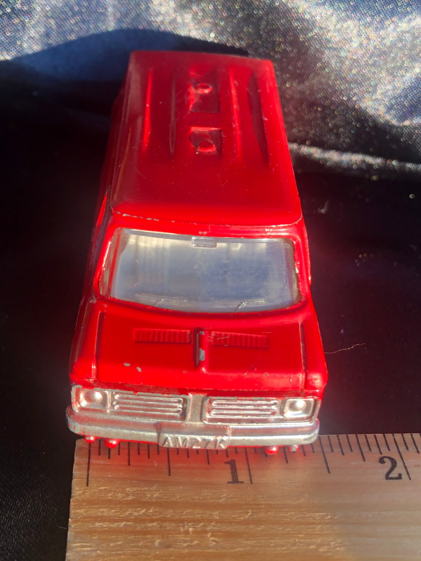 Vintage Dinky Toys Bedford Mail Van – Red Die Cast Metal – Made in England