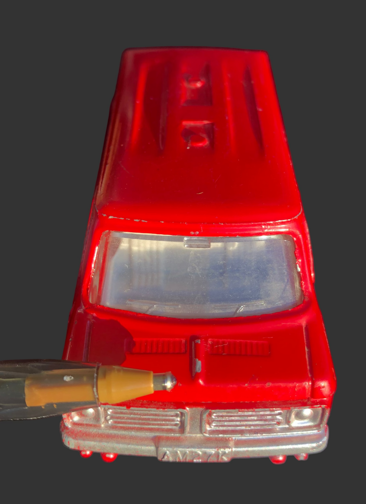 Vintage Dinky Toys Bedford Mail Van – Red Die Cast Metal – Made in England