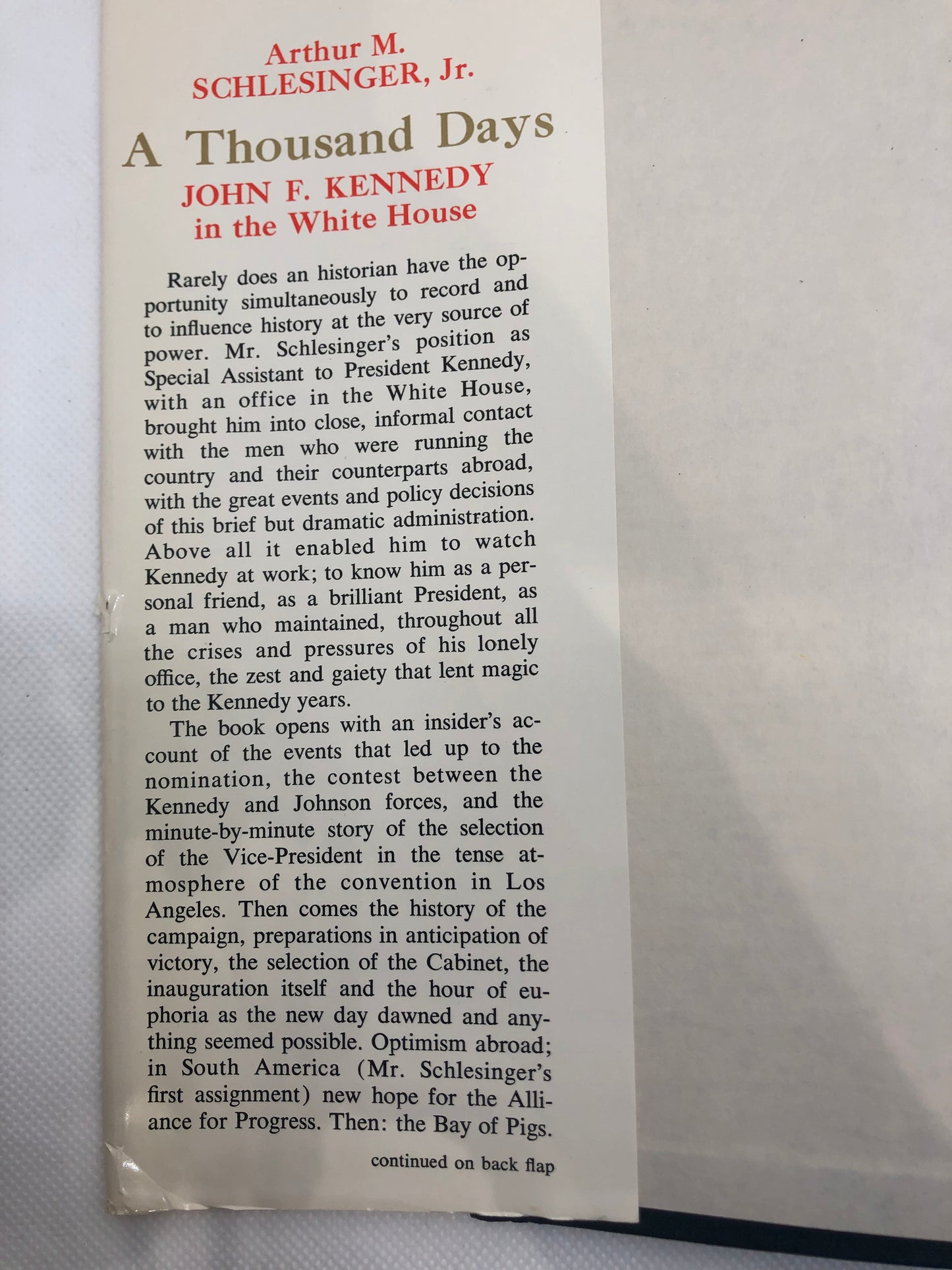 Kennedy Book JFK First 90 Days summary