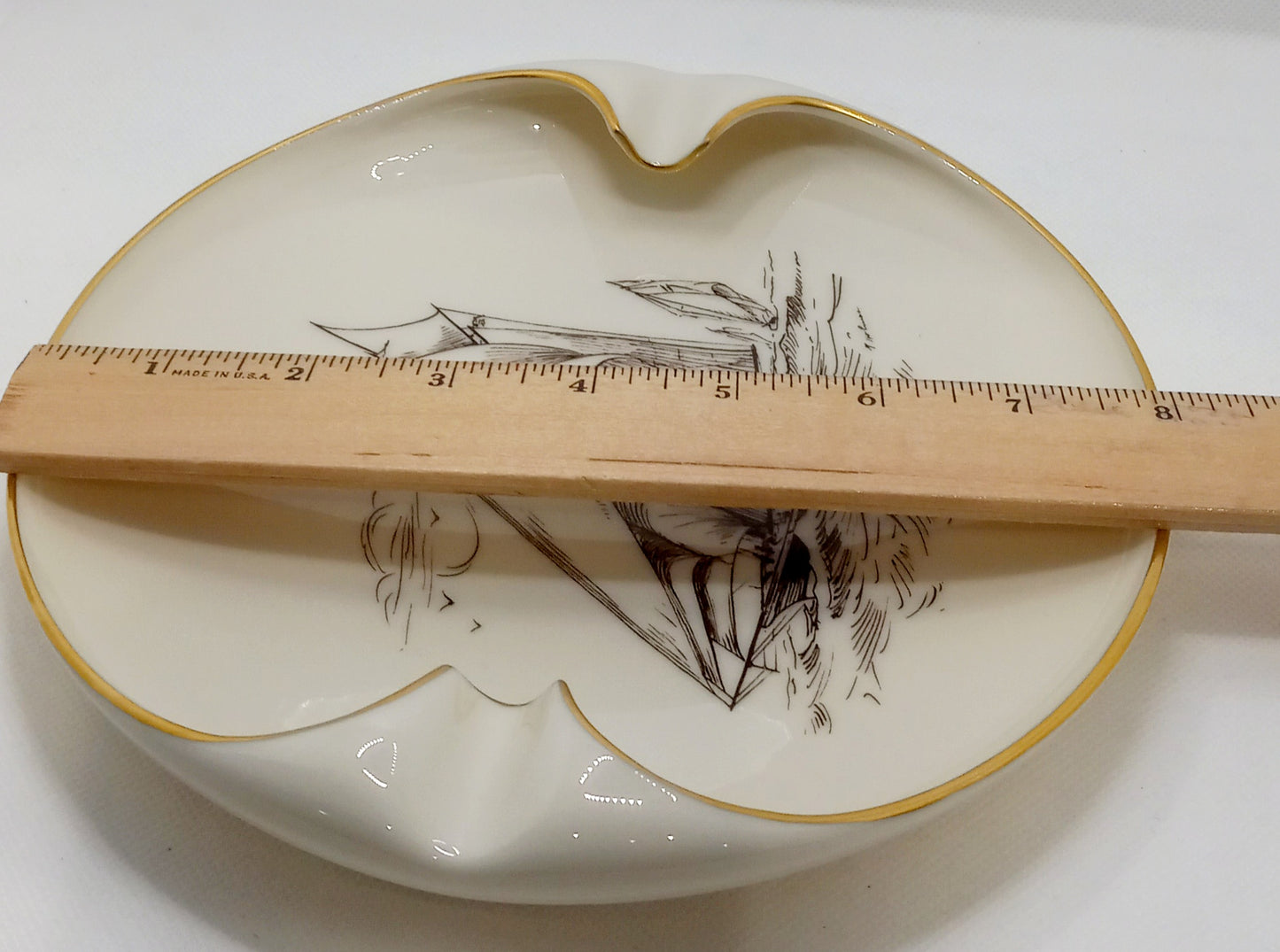 Lenox Fine China Ash Tray Diameter