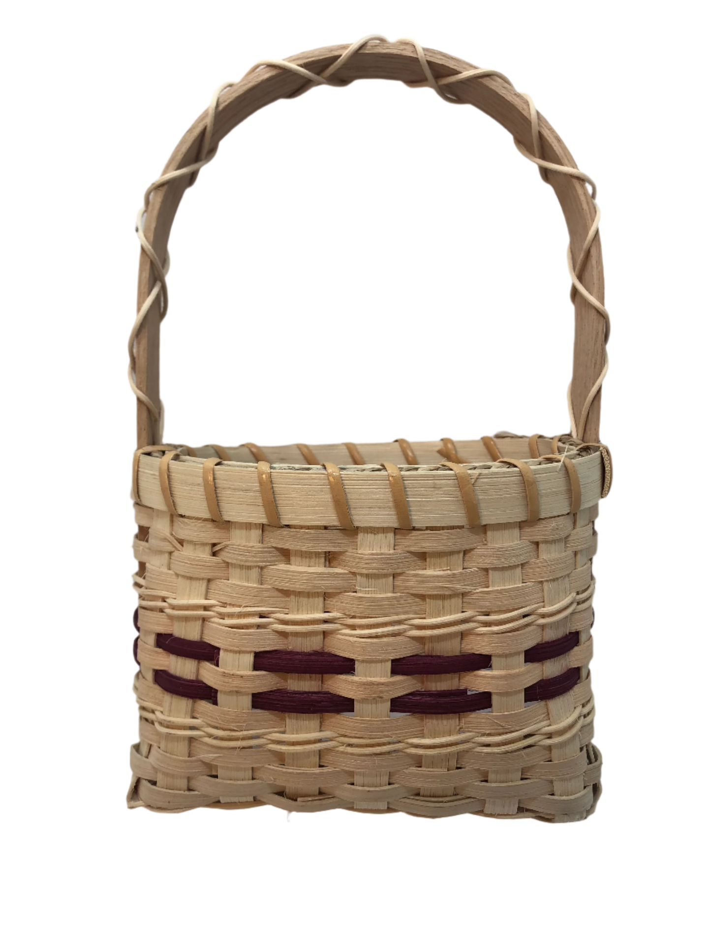 Locally Handwoven Handy Basket Full View