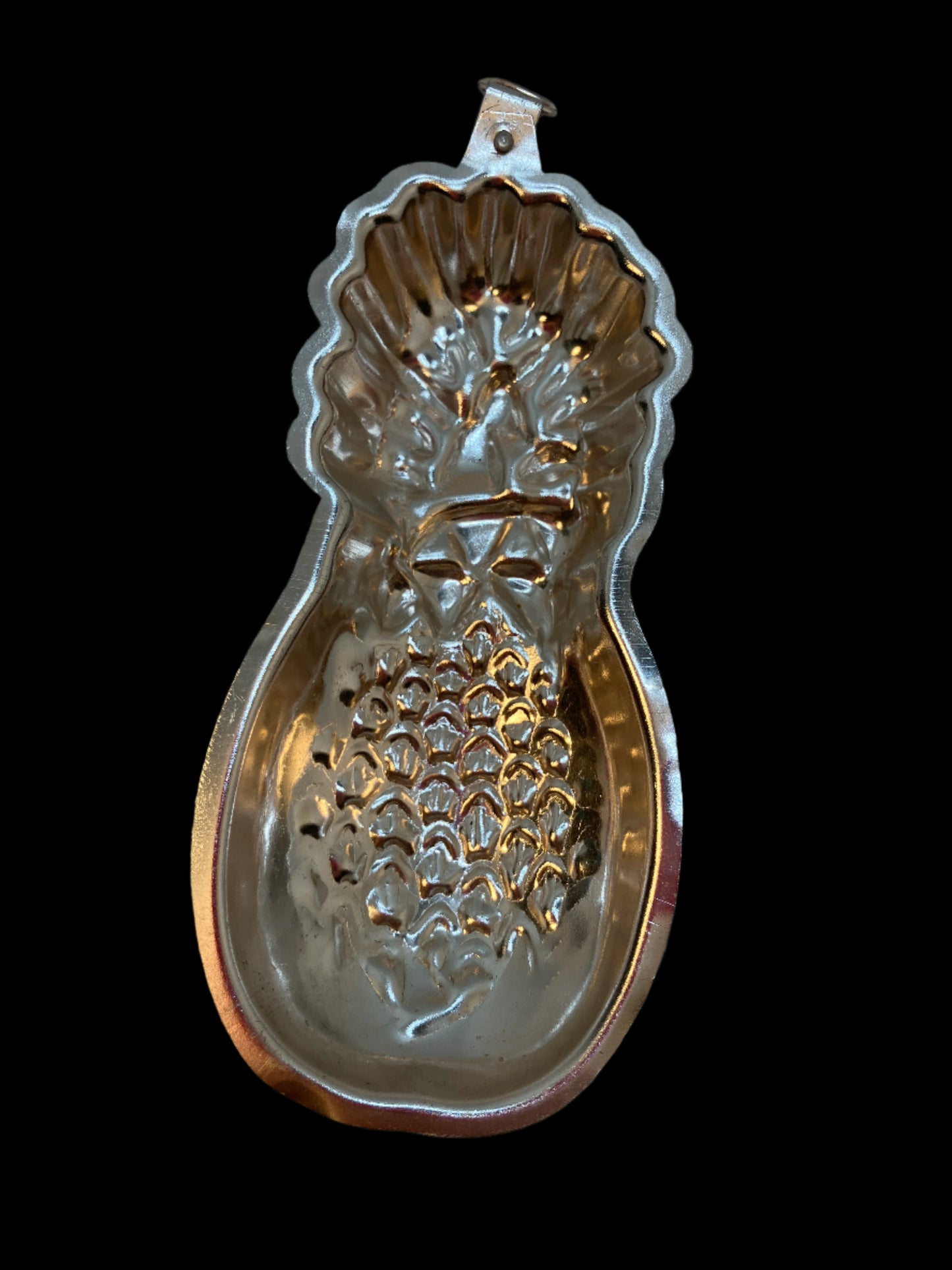 Retro Aluminum pineapple Jell-O mold