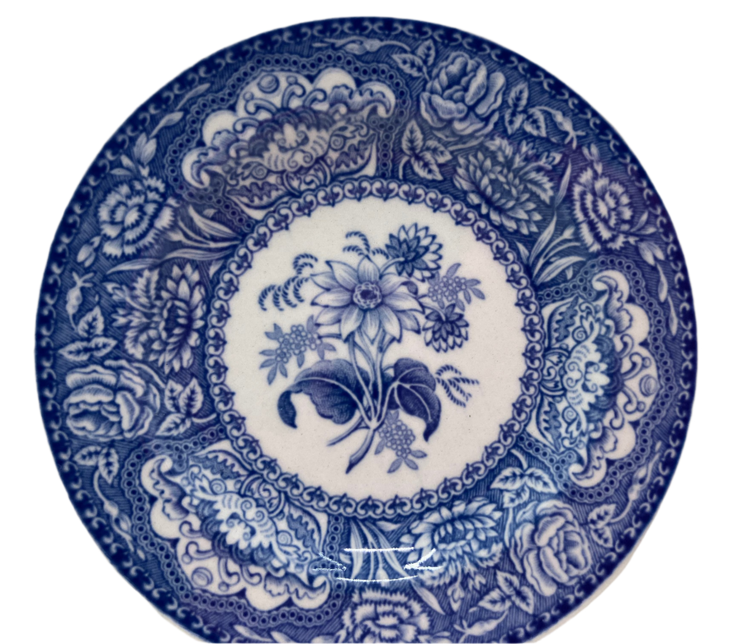 Spode Miniature Plate Blue Room Collection with Box
