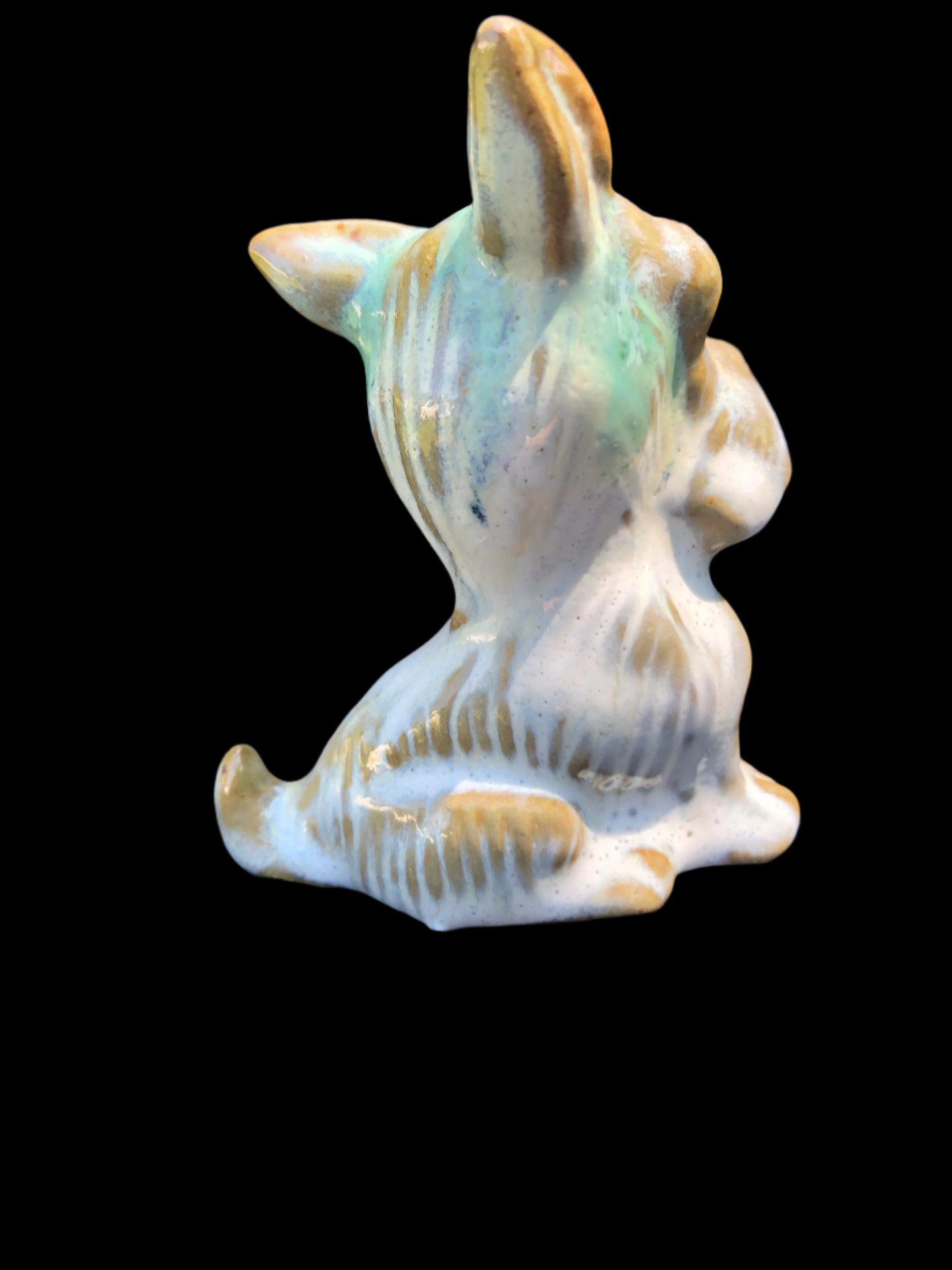 Vintage Made in Japan pottery Scottie dog - back view