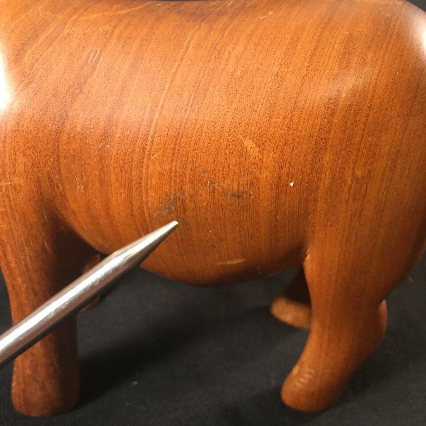 Handsome Pair of Carved Animals