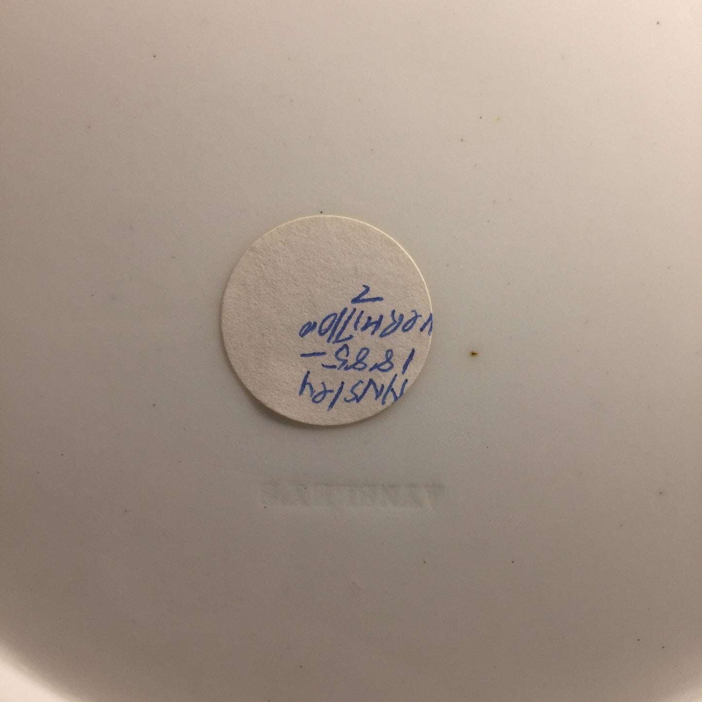Unique Antique Hand Painted Plate with Landscape