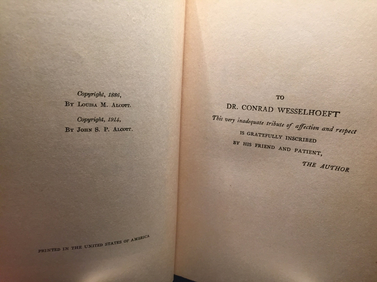 Jo's Boys by Louisa M. Alcott Printed in 1914