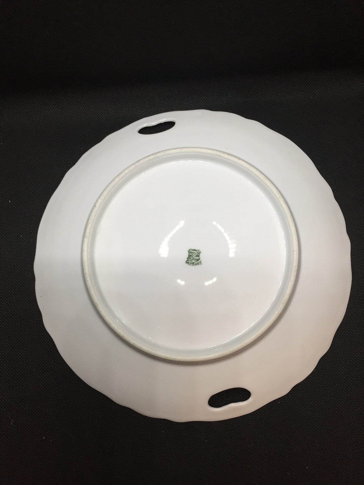 Weimar Germany Cake Plate w/ Small Flea Bite on Back