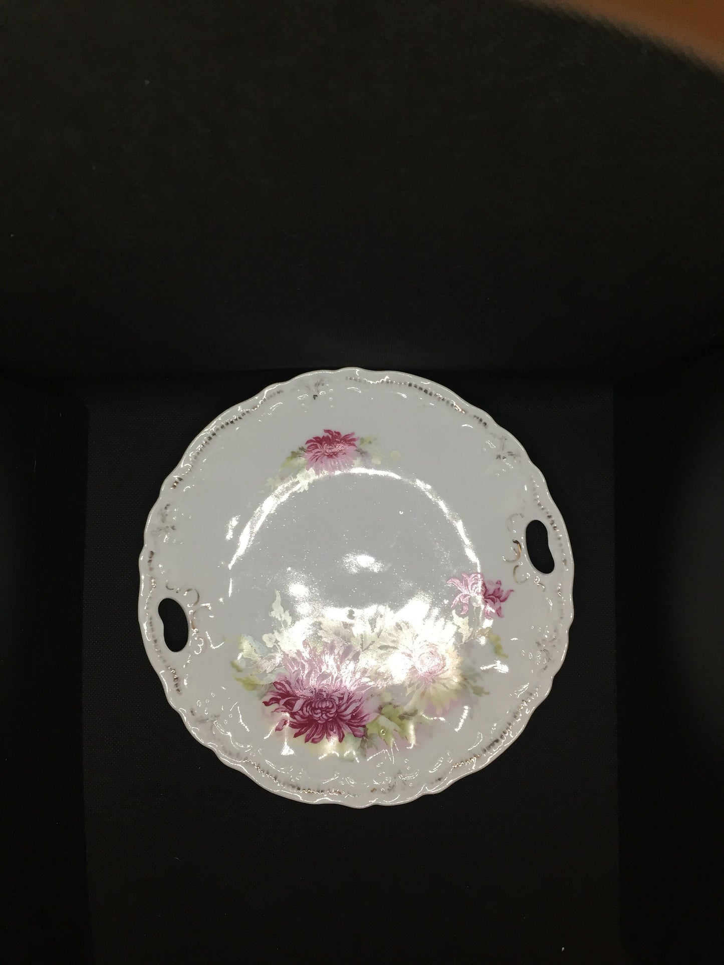 Weimar Germany Cake Plate w/ Small Flea Bite on Back