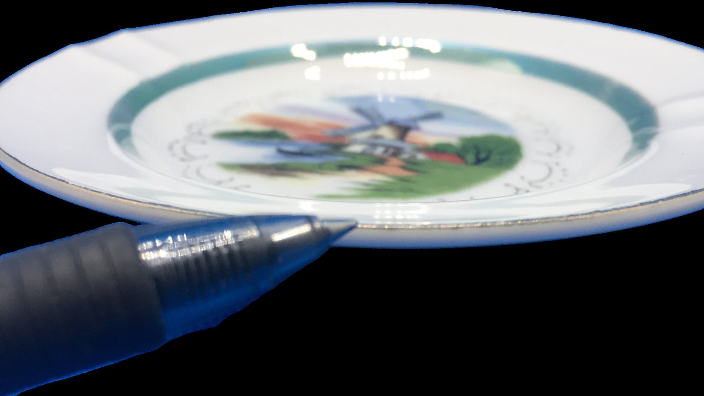 A Pair of Small Plates Made in Japan