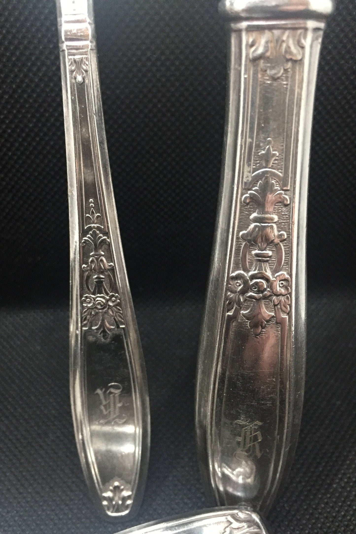 Roger Brother's Ambassador Silver-plate Trio of Knives and Forks