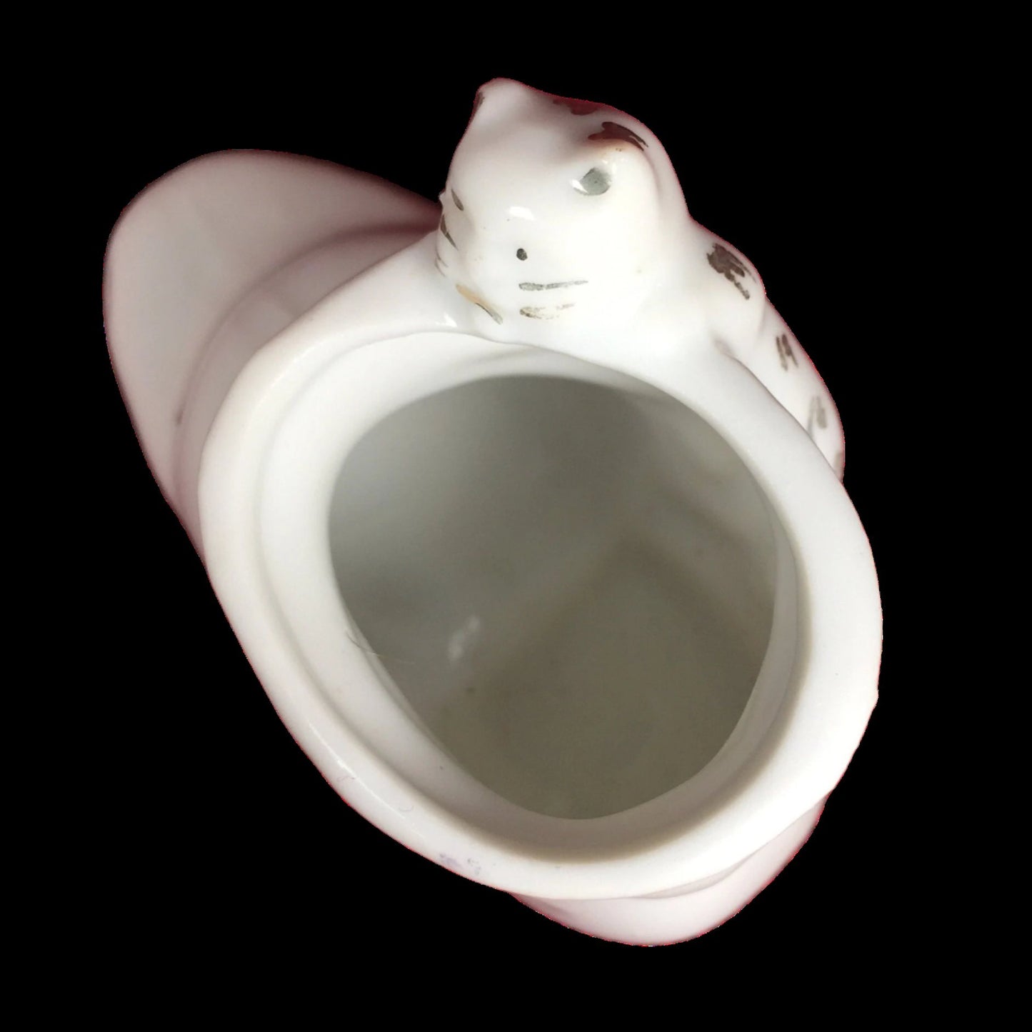 Occupied Japan Cat & Boot Toothpick Holder