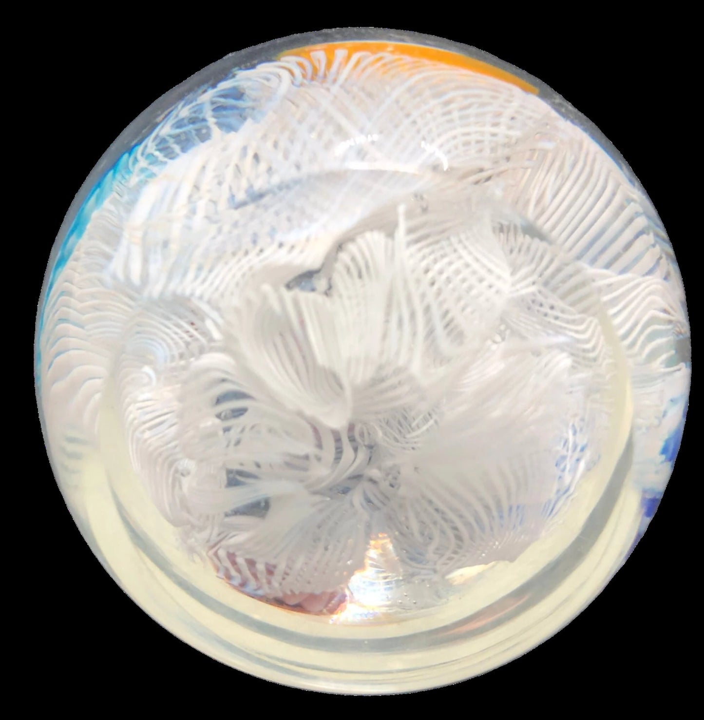 Eye Catching Spaced Millefiori Paperweight