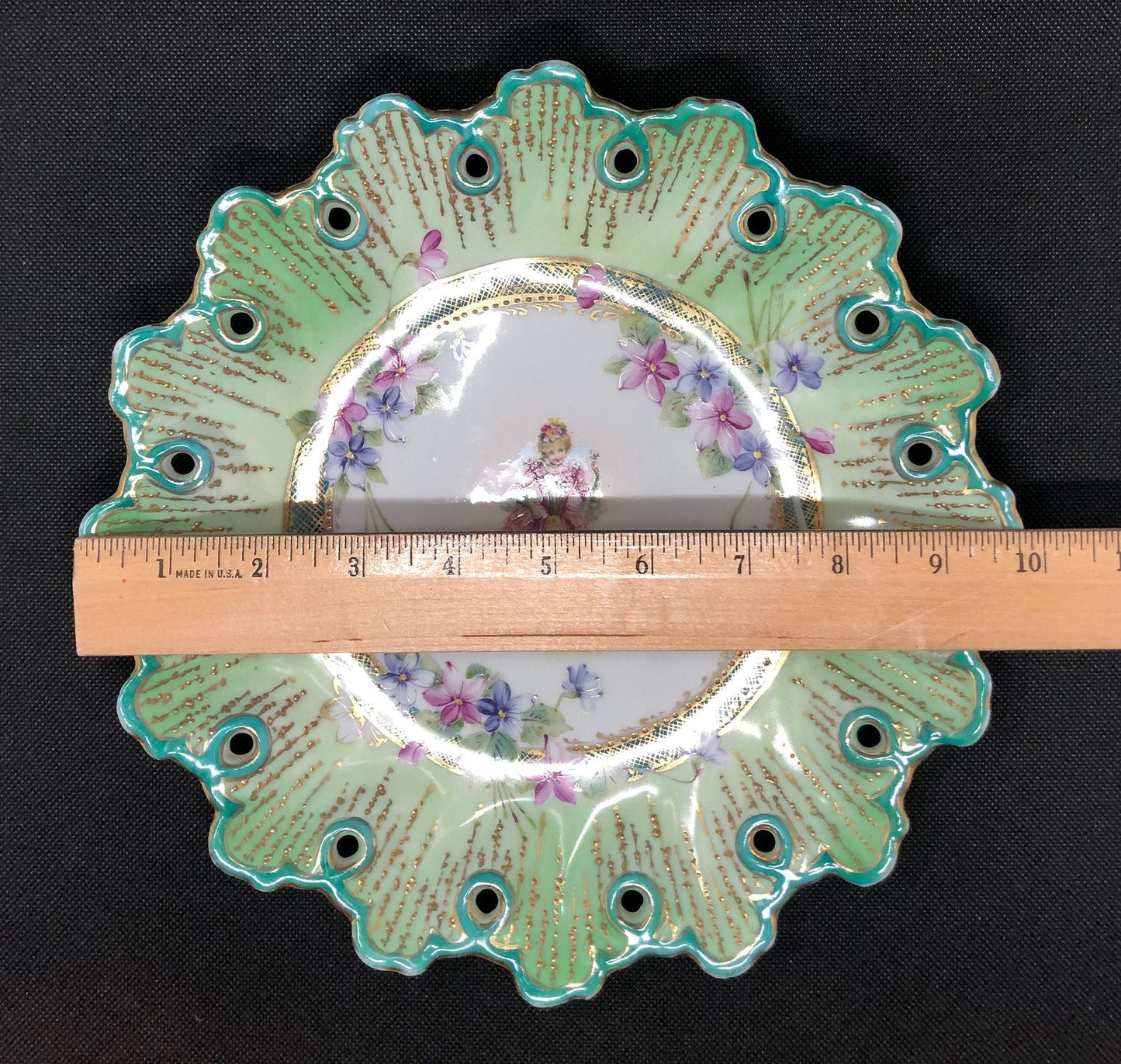 Stunning Hand painted Antique Plate