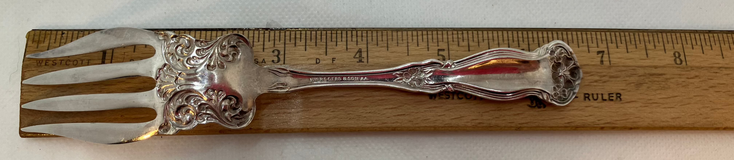 wm rogers arbutus cold meat fork
